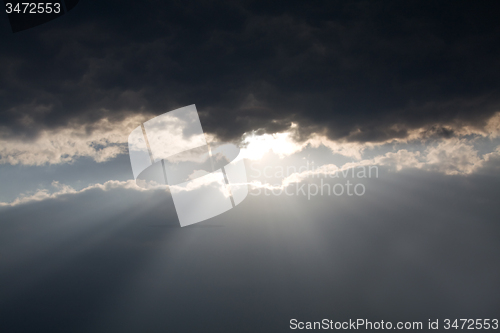 Image of   sky with clouds