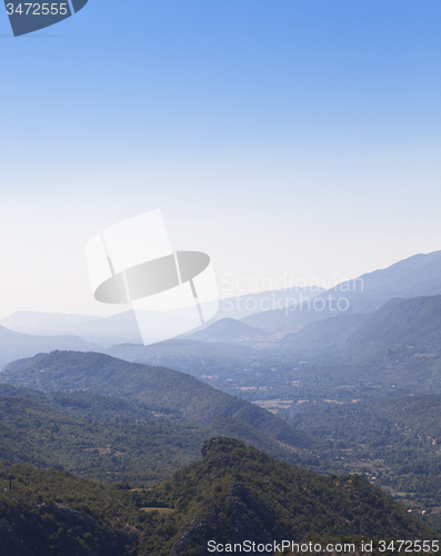 Image of mountains.  