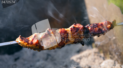 Image of small shish kebab  