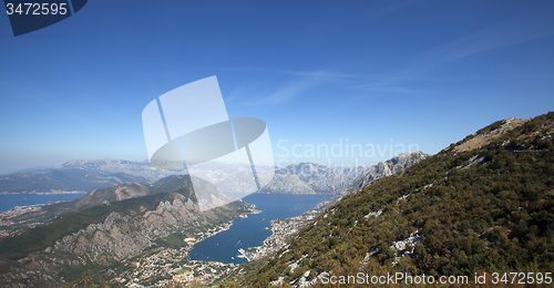 Image of bay in Kotor  