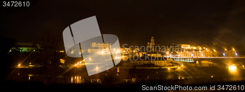 Image of  Grodno at night 