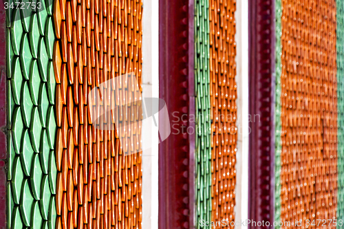 Image of temple bangkok in the   thailand abstract 