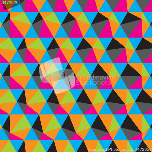 Image of Abstract geometric background. Mosaic. Vector illustration. 