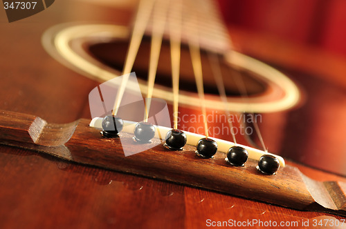 Image of Guitar bridge