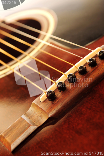 Image of Guitar bridge