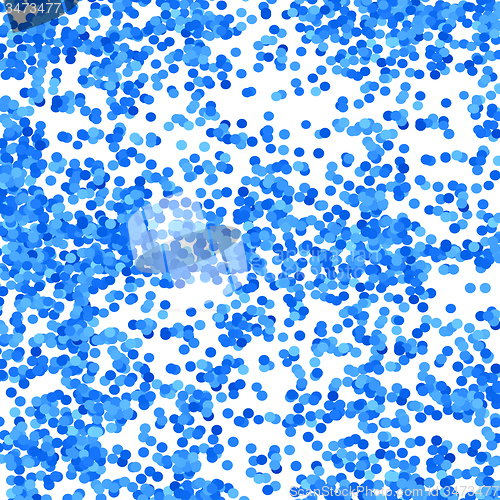 Image of Blue Confetti