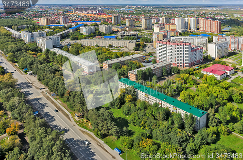 Image of Cape residential complex. Tyumen. Russia