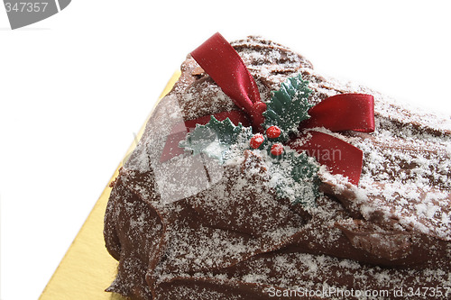 Image of yule log