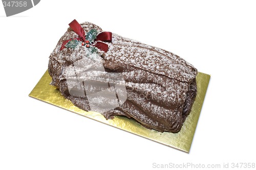 Image of christmas chocolate yulelog