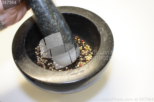 Image of grinding peppercorns