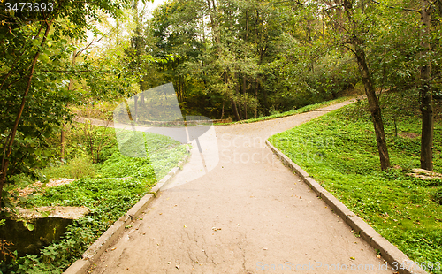 Image of  road autumn