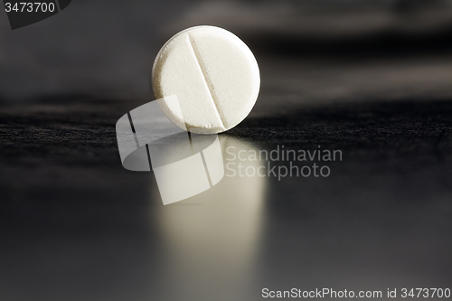 Image of   pills, close up