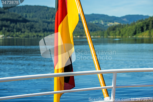 Image of Lake Titisee, Black Forest Germany, port