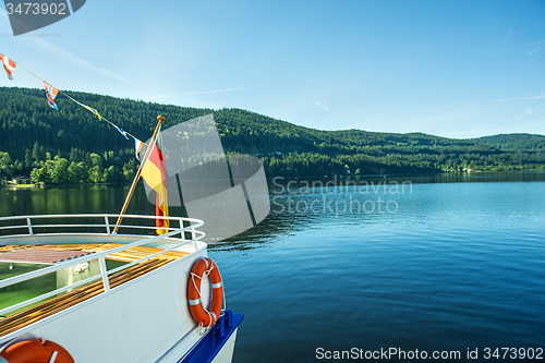 Image of Lake Titisee, Black Forest Germany, port