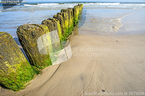 Image of Groins in the Baltic Sea 