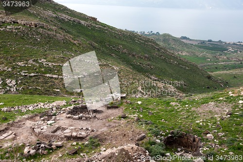 Image of Israeli landscape near Kineret lake