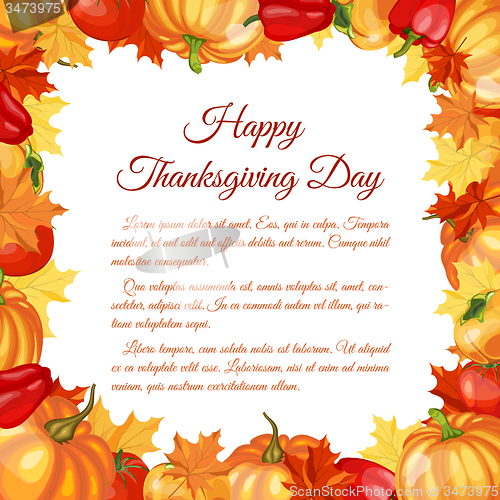 Image of Thanksgiving Day Greeting Card