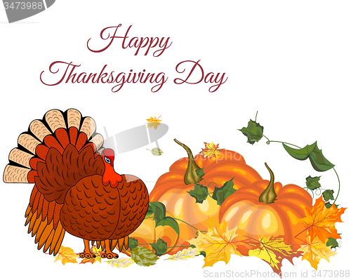 Image of Thanksgiving Day Greeting Card