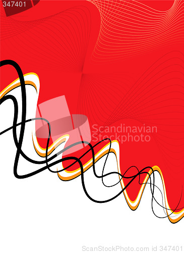 Image of modern blood dribble