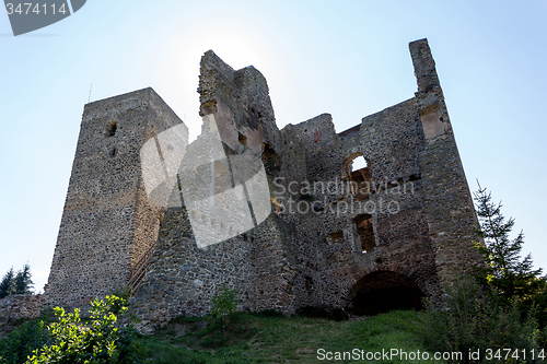 Image of very old castle ruins