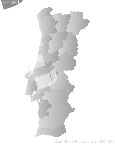 Image of Map of Portugal