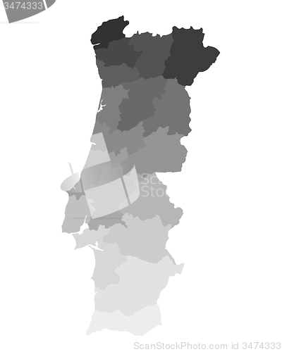 Image of Map of Portugal