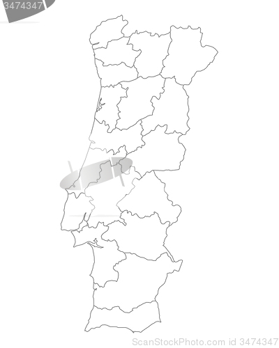 Image of Map of Portugal