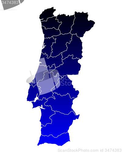 Image of Map of Portugal