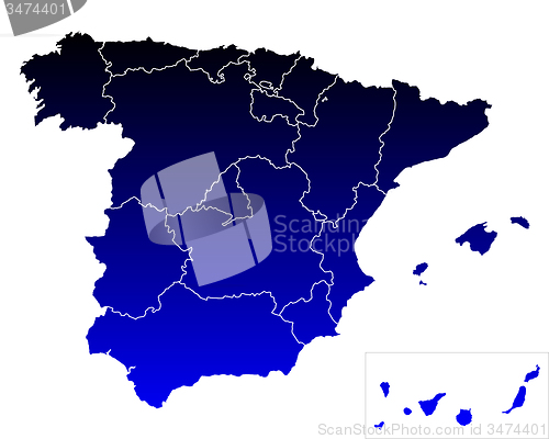 Image of Map of Spain