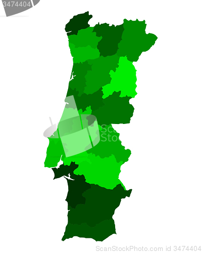 Image of Map of Portugal
