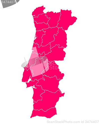 Image of Map of Portugal