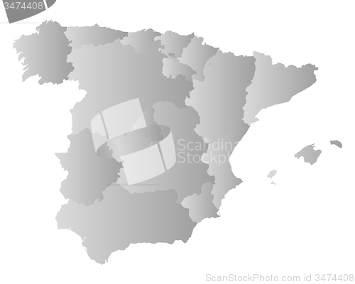 Image of Map of Spain