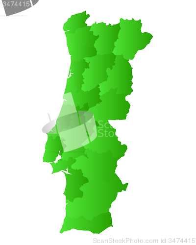 Image of Map of Portugal