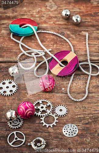 Image of accessories for needlework