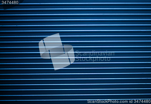 Image of blue metal texture