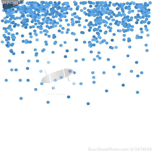 Image of Blue Confetti