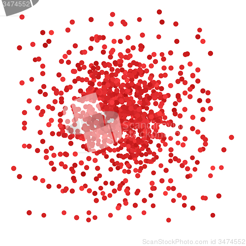 Image of Red Confetti