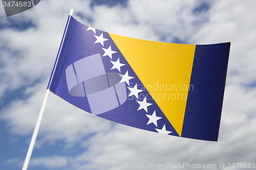 Image of Bosnia Herzegovina flag