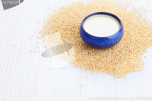 Image of homemade tahini