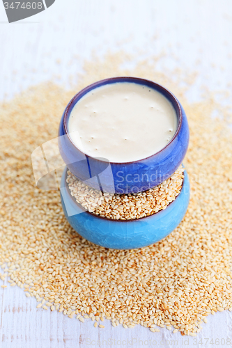 Image of homemade tahini