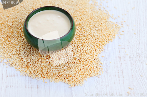 Image of homemade tahini