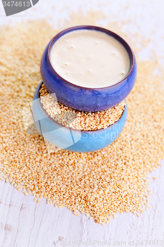 Image of homemade tahini