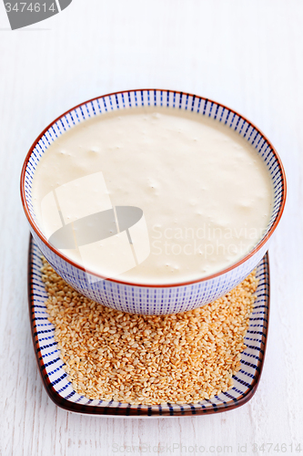 Image of homemade tahini