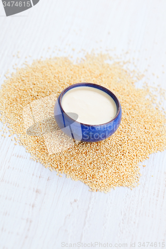 Image of homemade tahini