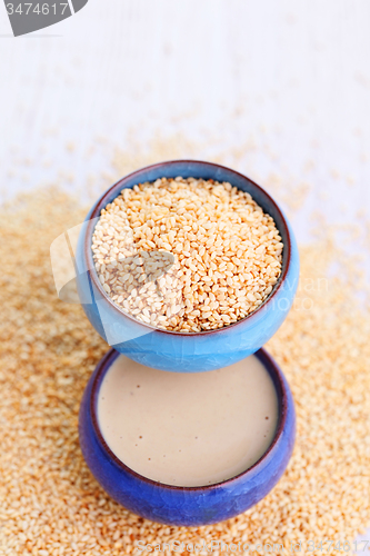 Image of homemade tahini