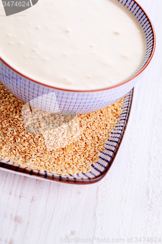 Image of homemade tahini