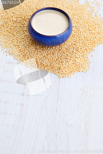 Image of homemade tahini