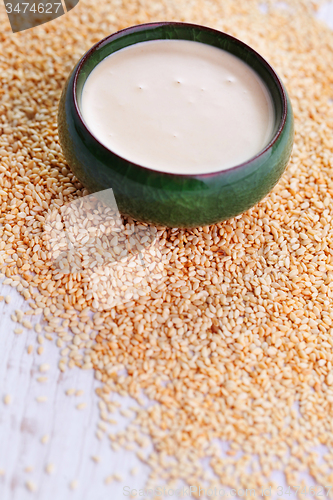 Image of homemade tahini