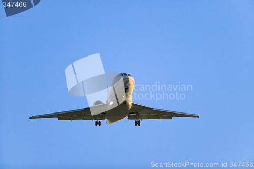 Image of Landing airplane