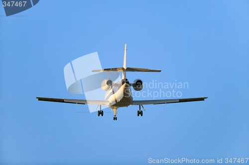 Image of Landing airplane